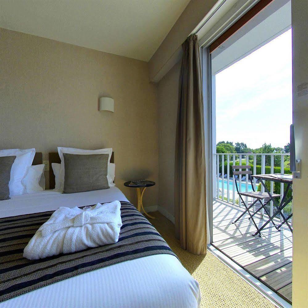 Le Galet Hotel & Spa Saint Philibert Bagian luar foto